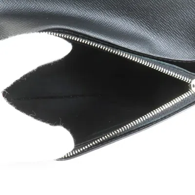 Pre-owned Louis Vuitton Black Brown Monogram Long Wallet (bi-fold) () In Multi