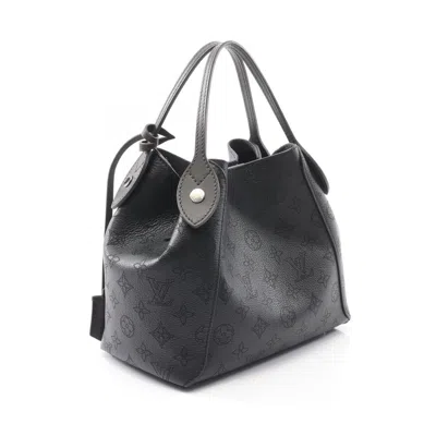 Pre-owned Louis Vuitton Black Brown Noir Mahina Leather Tote Bag ()