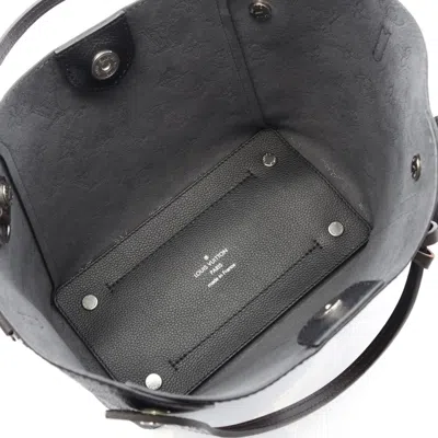 Pre-owned Louis Vuitton Black Brown Noir Mahina Leather Tote Bag ()