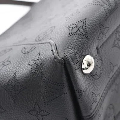 Pre-owned Louis Vuitton Black Brown Noir Mahina Leather Tote Bag ()