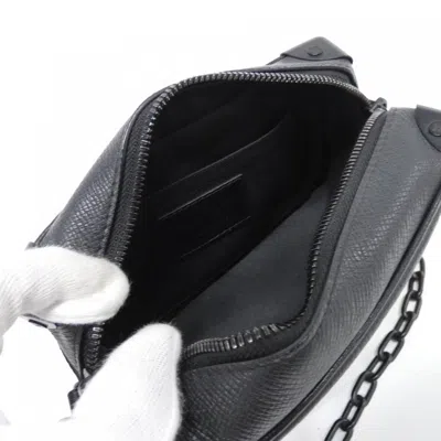 Pre-owned Louis Vuitton Black Leather Shoulder Bag ()