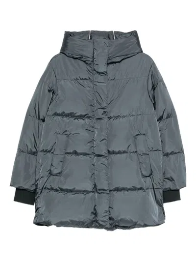 Lempelius Anu Midi Down Jacket In Gray