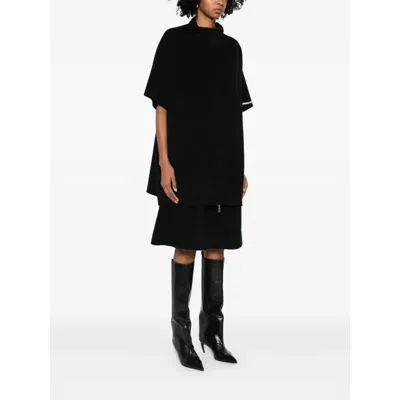 Glox Black Coats In Brown