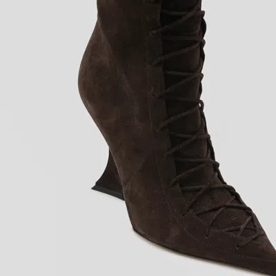 Paris Texas Boots Blacks And Greys In Burgundy