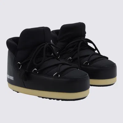 Moon Boot Boots Blacks And Greys In Black