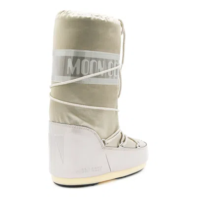 Moon Boot Icon Glance Boots In Silver