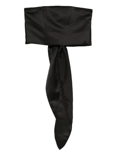 Forte Forte Bustier Top In Black