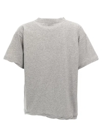 Balenciaga Ceo Team Logo T-shirt Gray In Gray