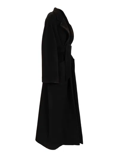 Tagliatore Charlize Long Coat Coats Black In Black