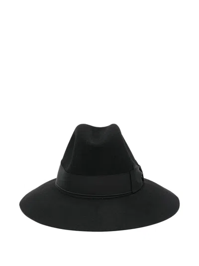 Borsalino Ribbon-detail Felt Hat