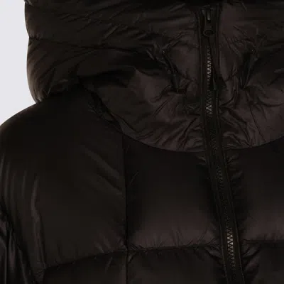 Goldwin Black Nylon Pertex Quantum Down Jacket In Black