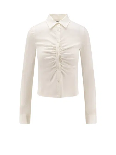Balenciaga Cotton Shirt In White