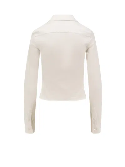 Balenciaga Cotton Shirt In White