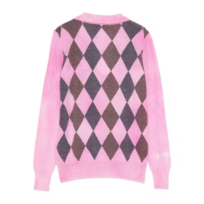 Gimaguas Rory Argyle-pattern Sweater In Pink