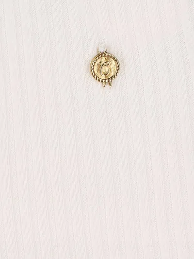 Chloé Cotton Tank Top In White