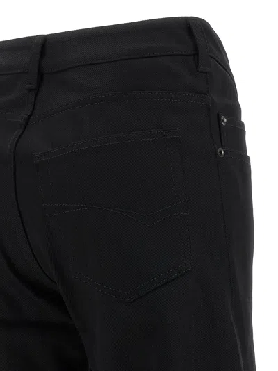 Balenciaga Flared Leg Jeans With Pockets And Loops In Black