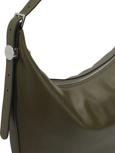 Marni Dot Shoulder Bags Green