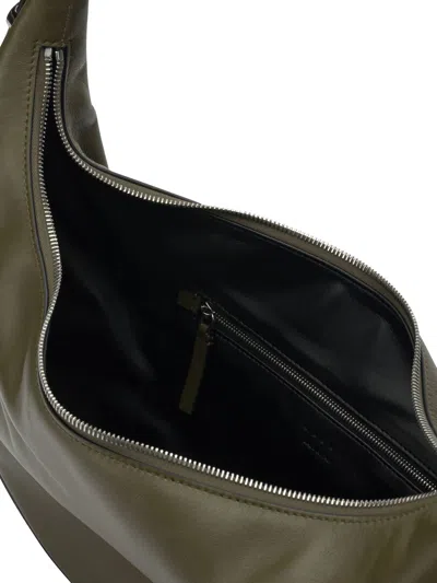 Marni Dot Shoulder Bags Green