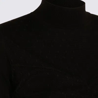 Twinset Dresses Blacks And Greys In Black