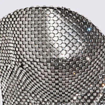 Dolce & Gabbana Strapless Fitted Metallic Sequin Dress In Metallic