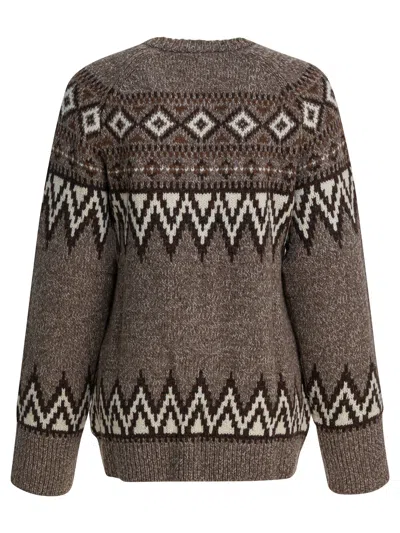 Polo Ralph Lauren Fair Isle Knitwear Brown In Multi