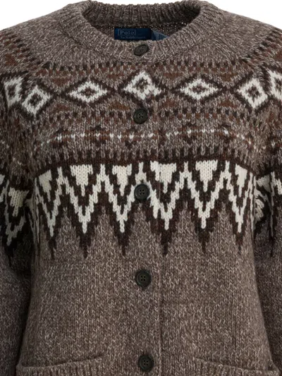 Polo Ralph Lauren Fair Isle Knitwear Brown In Multi