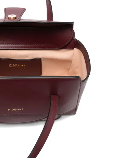 Hidesins Flap Small Leather Tote Bag