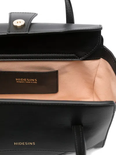 Hidesins Flap Small Leather Tote Bag