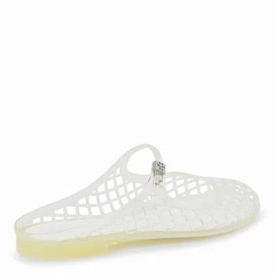 Tory Burch Flat Shoes Clear/silver In Multi
