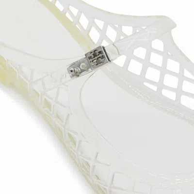 Tory Burch Flat Shoes Clear/silver In Multi