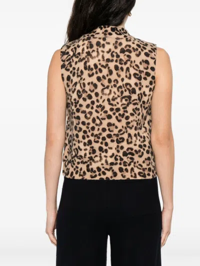 Semicouture Frederique Wool And Cashmere Vest In Multi