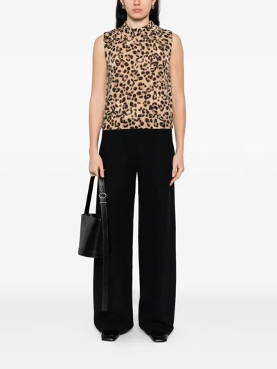 Semicouture Frederique Wool And Cashmere Vest In Multi