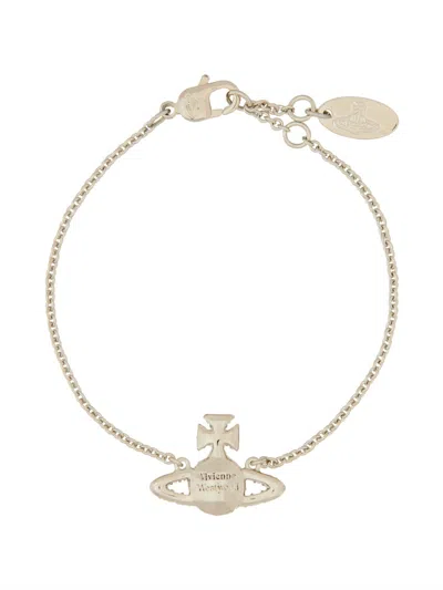Vivienne Westwood Grace" Bracelet In Brown