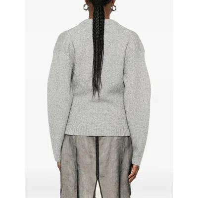 Soeur Asymmetric Cardigan In Gray