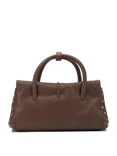 Zanellato Handbags Brown In Pink