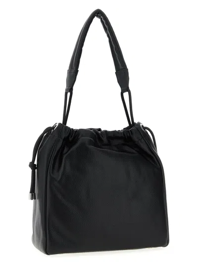 Vivienne Westwood Medium Hilary Orb-embellished Bucket Bag In Black