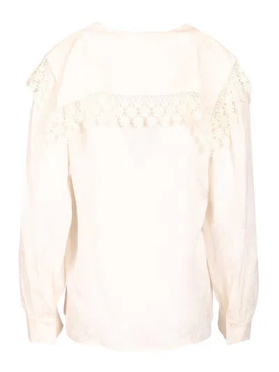 Chloé Ht15 Shirts White In Neutral