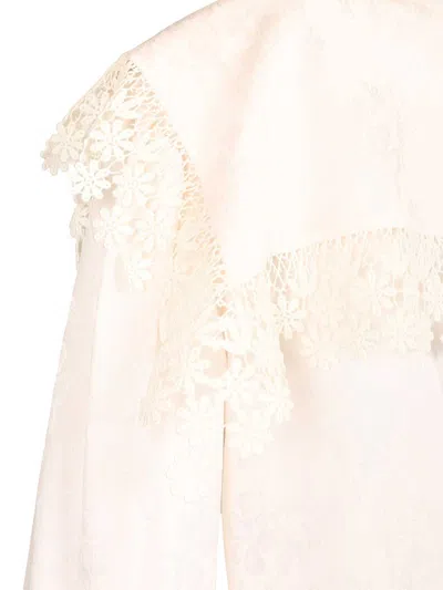Chloé Ht15 Shirts White In Neutral