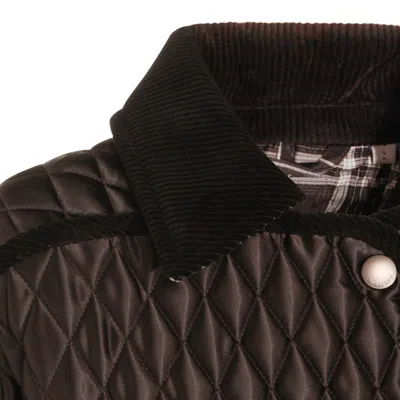 Burberry Jackets Blacks And Greys In Black