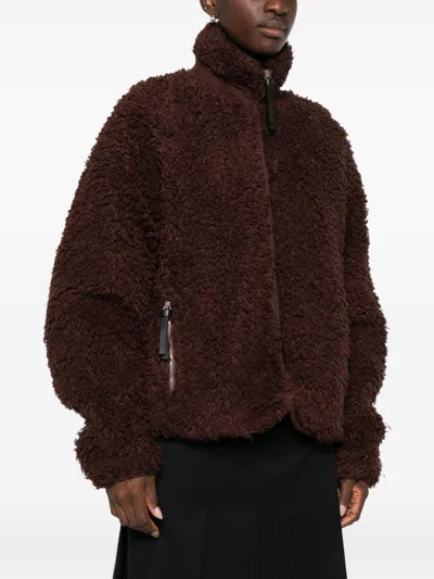 Jil Sander Plus Jackets Brown In Brown