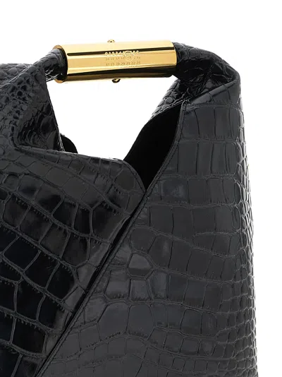Mm6 Maison Margiela Japanese Hand Bags Black In Pink