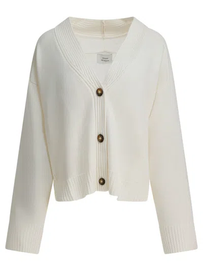 Loulou De Saison Kaia Lds Knitwear White In White