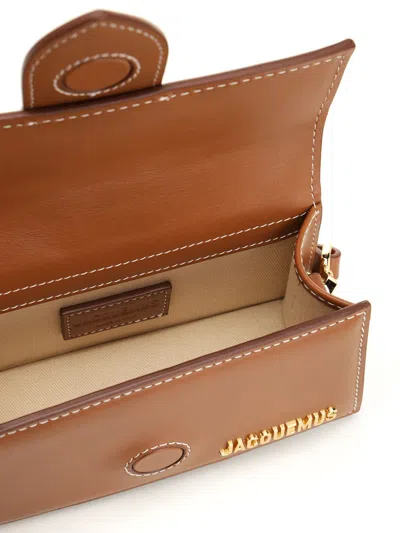 Jacquemus Le Bambino Handbags Brown In Purple