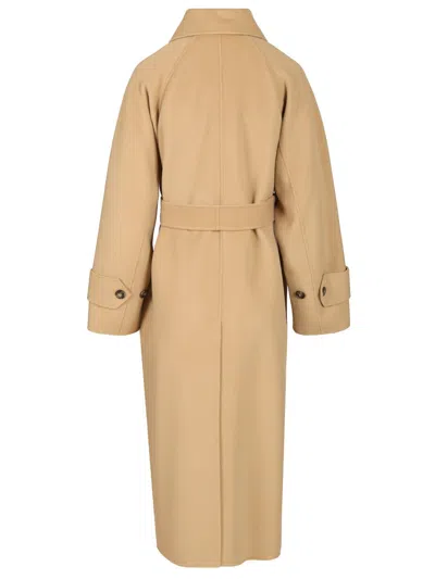 Weekend Max Mara Long Coat Cadine Coats Brown In Brown