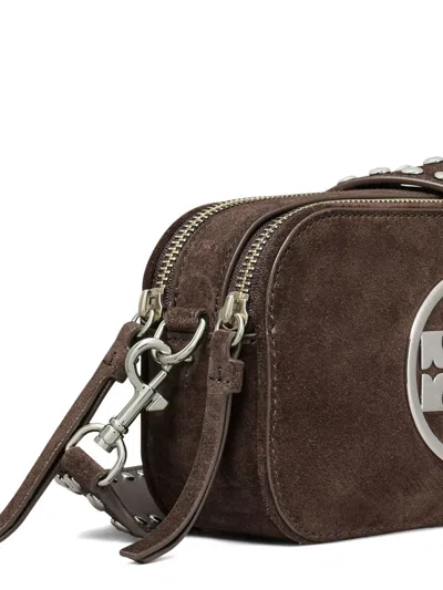 Tory Burch Miller Mini Suede Leather Crossbody Bag