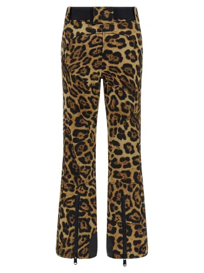 Goldbergh Purr Leopard-print Ski Pants In Animal Print