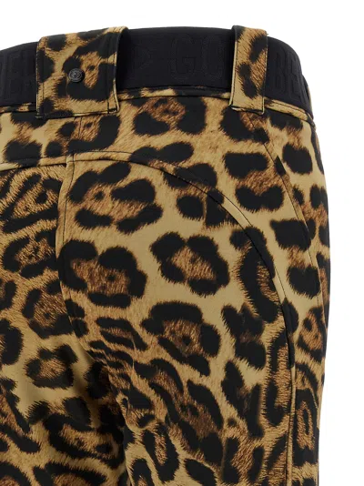 Goldbergh Purr Leopard-print Ski Pants In Animal Print