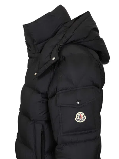 Moncler Maya 70 Short Down Jacket Duvets And Padded Items Black In Black