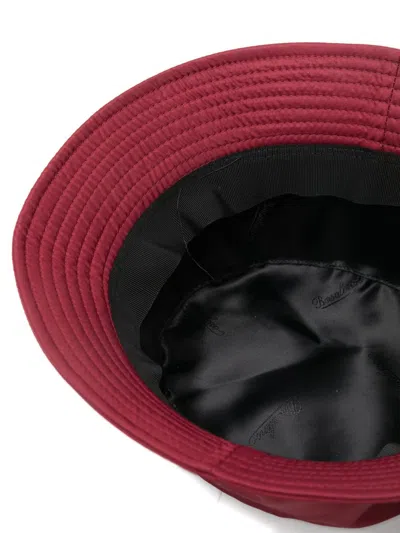 Borsalino Morgan Rain Bucket Hat In Red