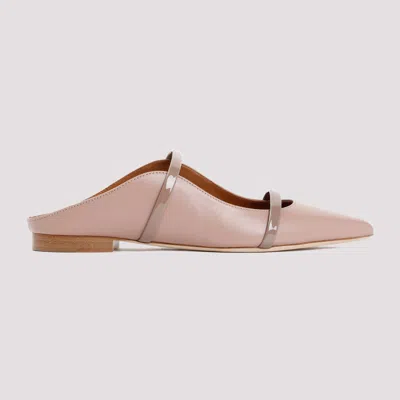Malone Souliers Open Heel Ballerinas In Pink